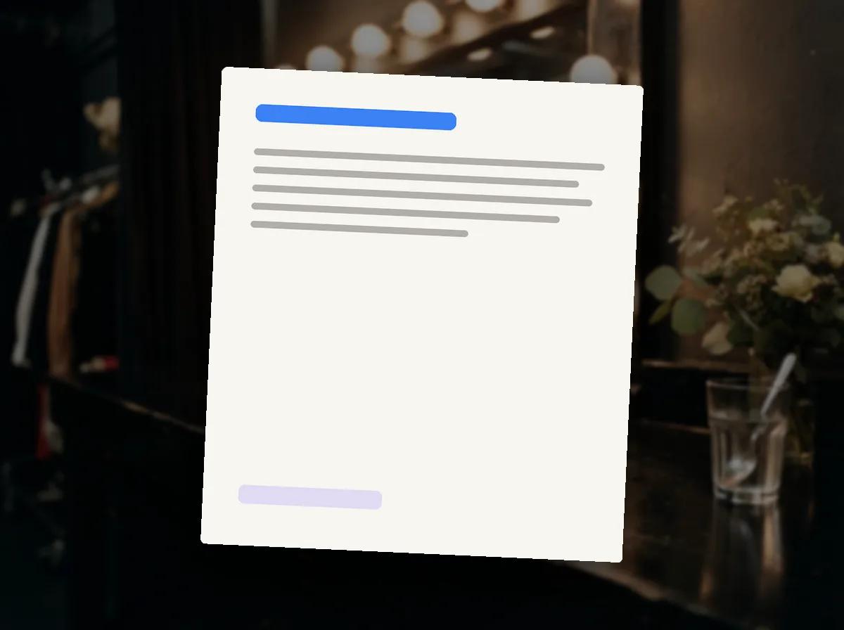 Pitch de carrière en trente secondes — illustration