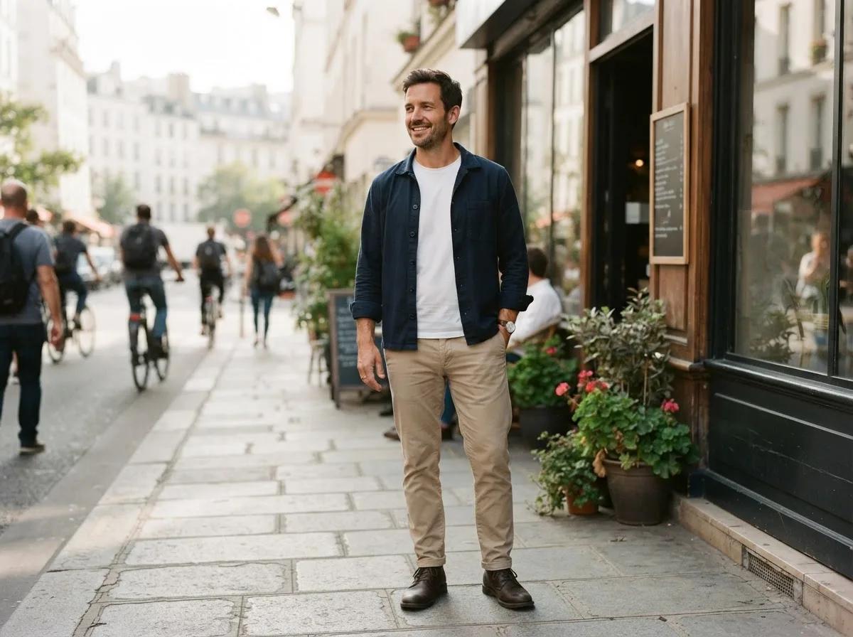 Posture redressée sur une photo — rendu d’exemple (Nano Banana)