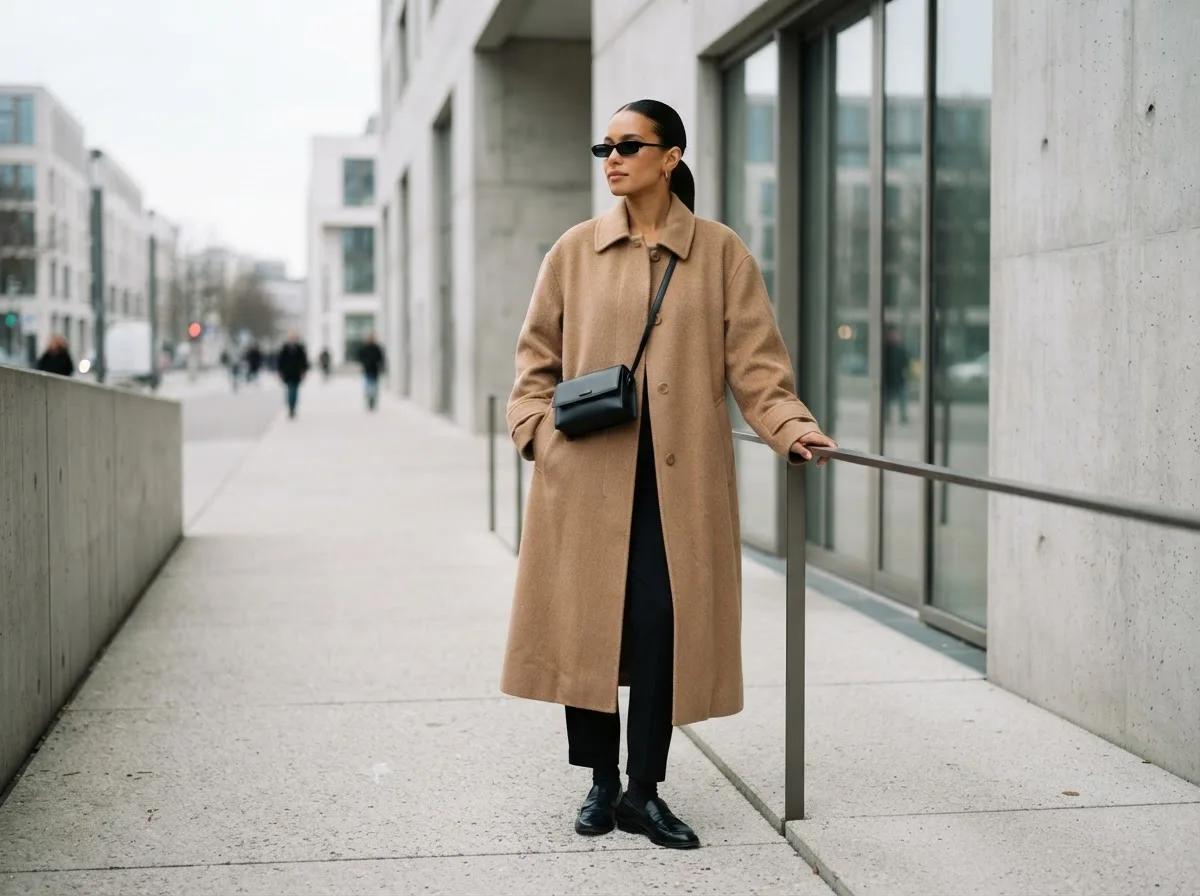 Portrait de mode urbain avec vêtement fourni — rendu d’exemple (Nano Banana)