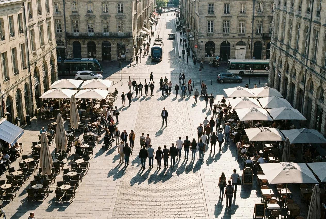 Rejouer ta photo en vue aérienne — rendu d’exemple (Nano Banana)