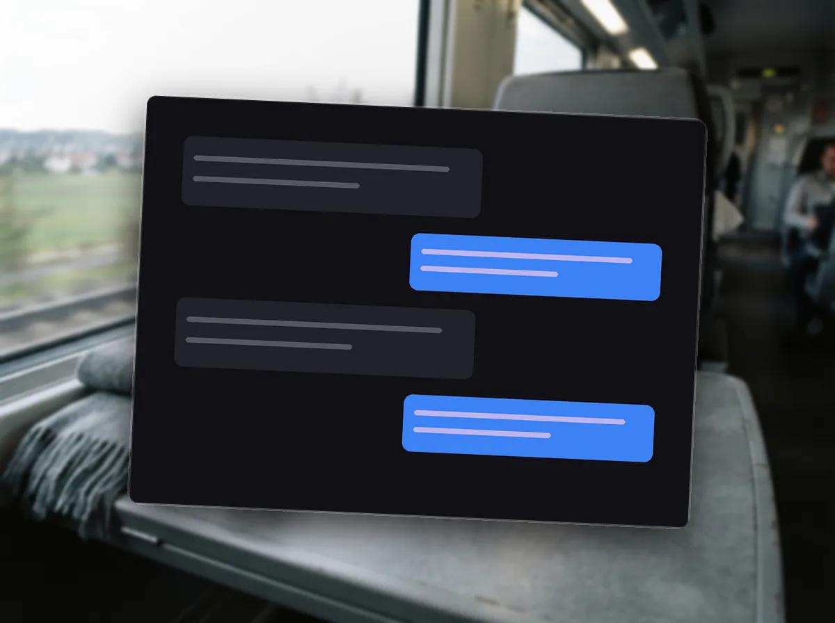 Message de prospection LinkedIn en trois lignes — illustration