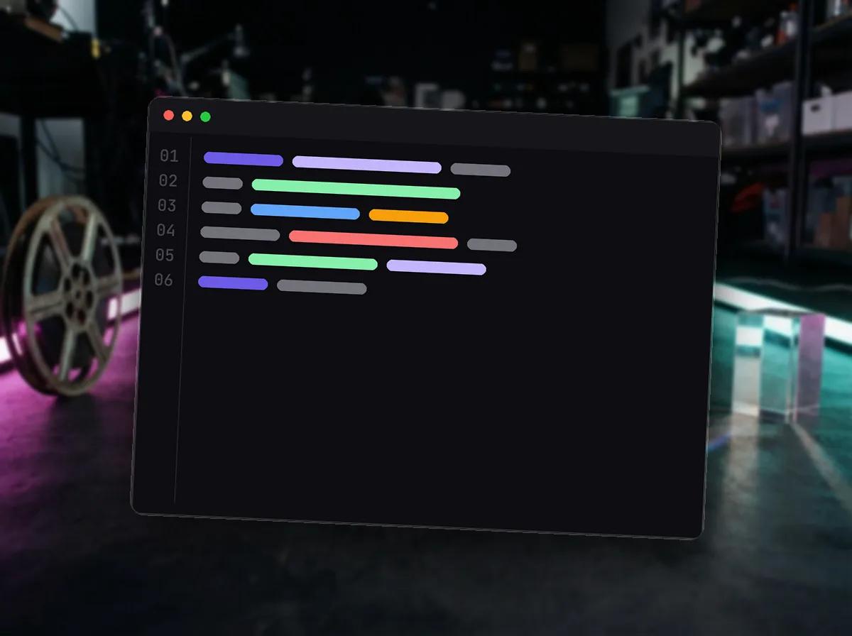 Règles d’un studio de motion design en code — illustration