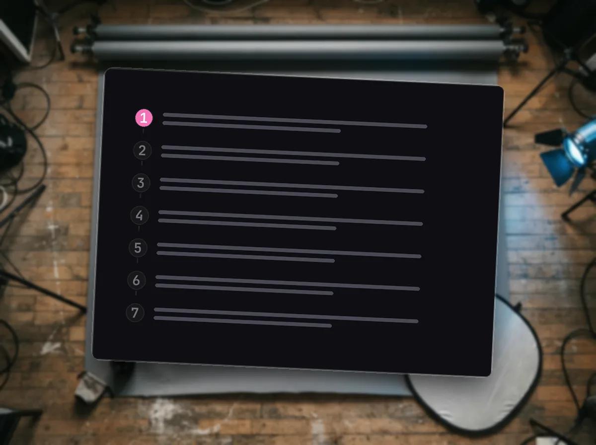 Perfectionnement d’un prompt visuel en sept étapes — illustration