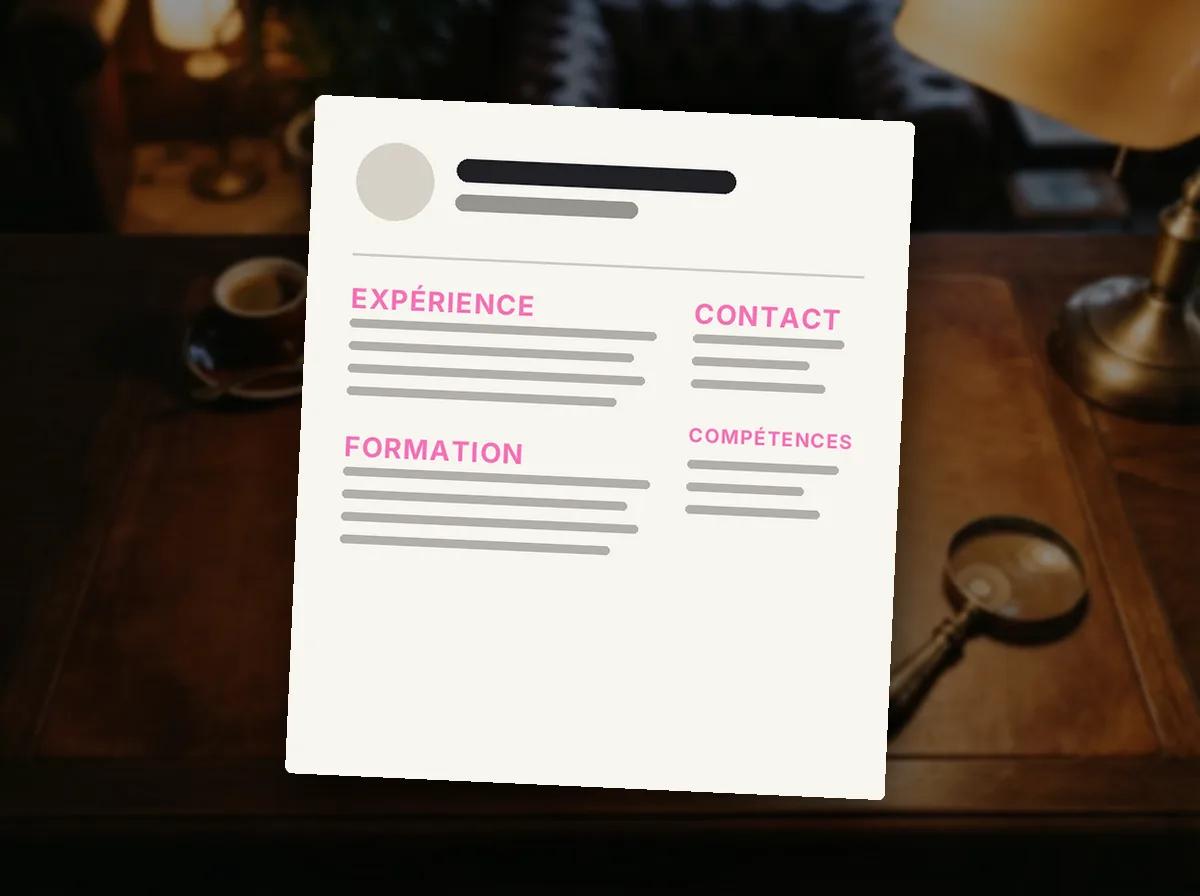 Profil détaillé du client idéal — illustration