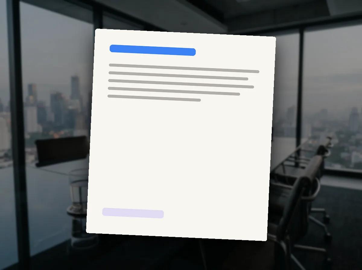 Section À propos d’un profil LinkedIn — illustration