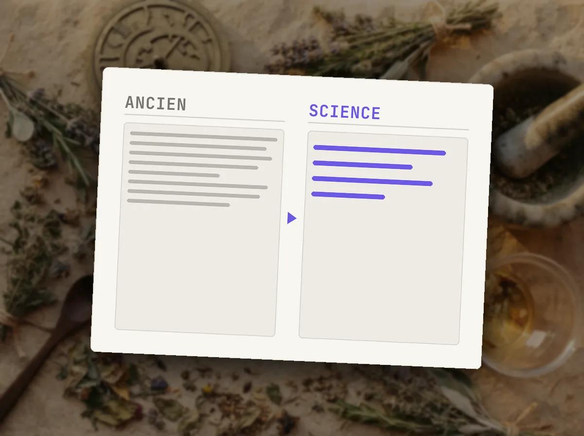 Sagesses anciennes et science moderne — illustration
