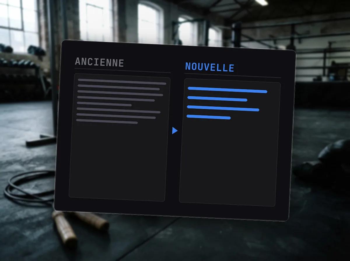 Nouvelle identité alignée sur un objectif — illustration