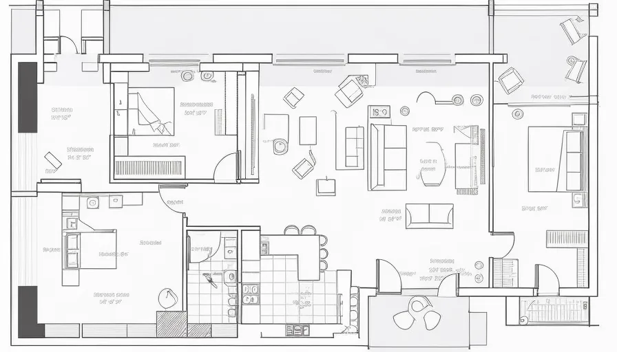 Plan d’aménagement vu du dessus — rendu 2