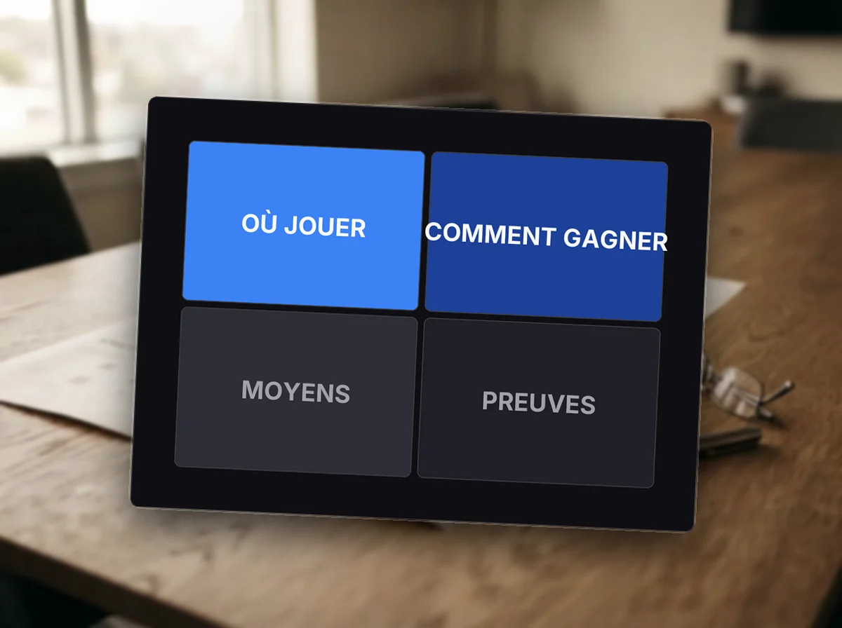 Stratégie d'entreprise en une page — rendu d’exemple (Claude)