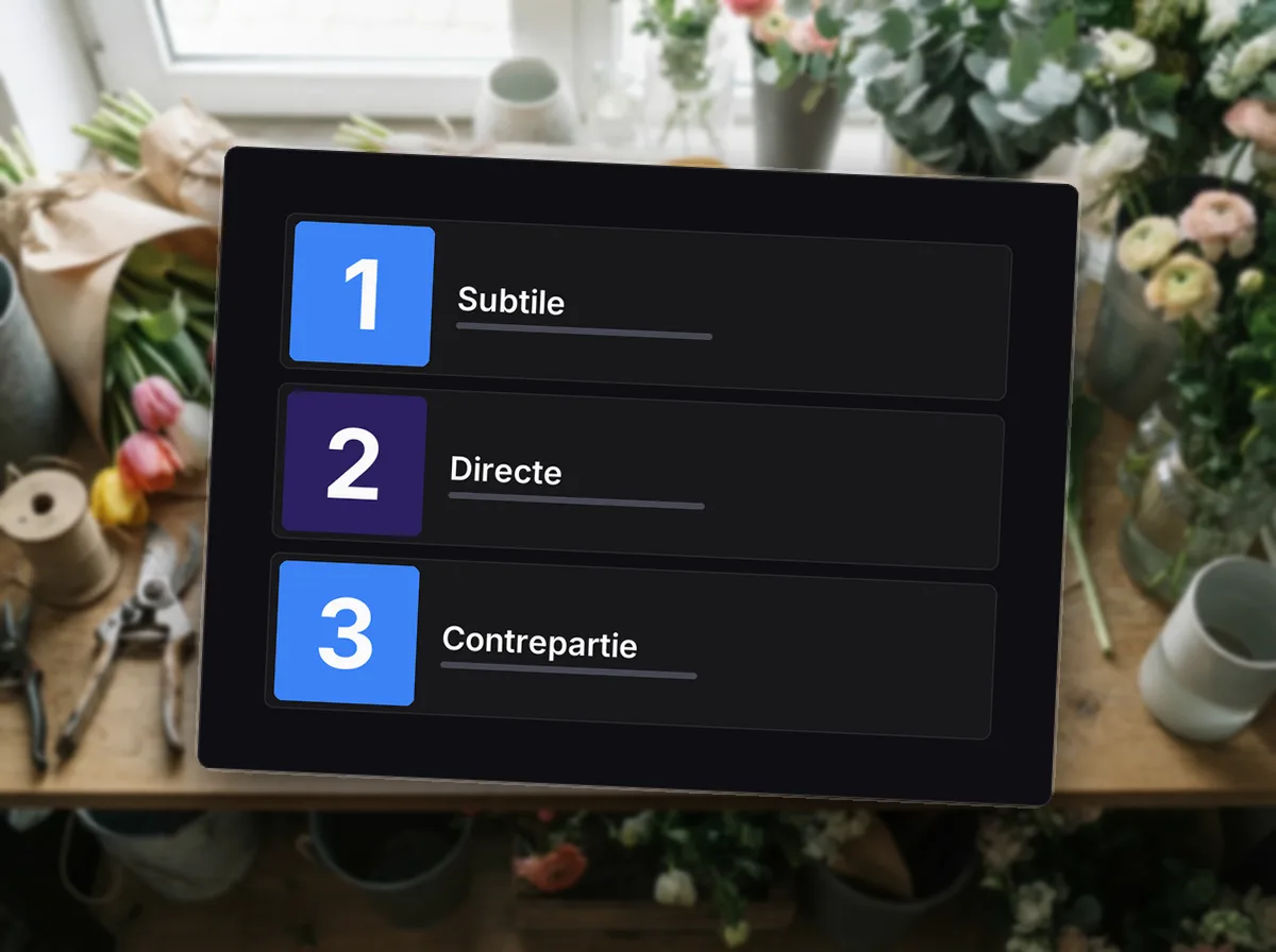 Trois façons de demander une recommandation — rendu d’exemple (ChatGPT)